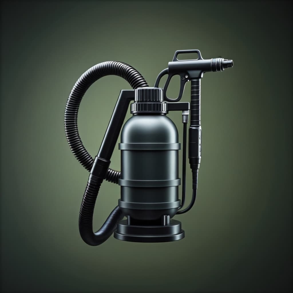 Nébuliseur professionnel avec pistolet applicateur et flexible
